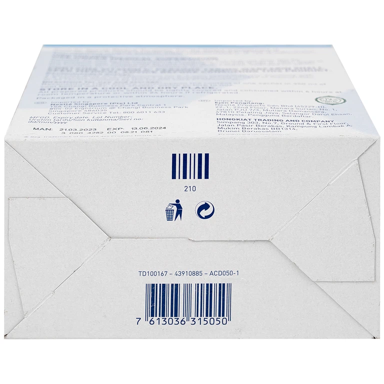 Sữa Oral Impact Powder bổ sung dinh dưỡng, tăng cường miễn dịch trước và sau phẫu thuật (5 gói x 74g)