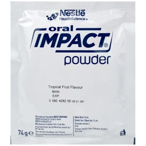 Sữa Oral Impact Powder bổ sung dinh dưỡng, tăng cường miễn dịch trước và sau phẫu thuật (5 gói x 74g)