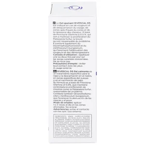 Gel Canova Rivescal DS Soothing gel Siflarma làm dịu da, ngăn ngừa tiết bã nhờn, giảm ngứa da (50ml)