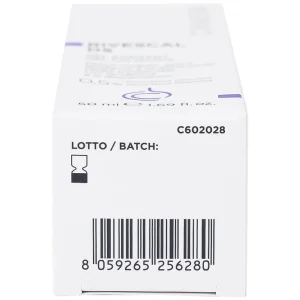 Gel Canova Rivescal DS Soothing gel Siflarma làm dịu da, ngăn ngừa tiết bã nhờn, giảm ngứa da (50ml)