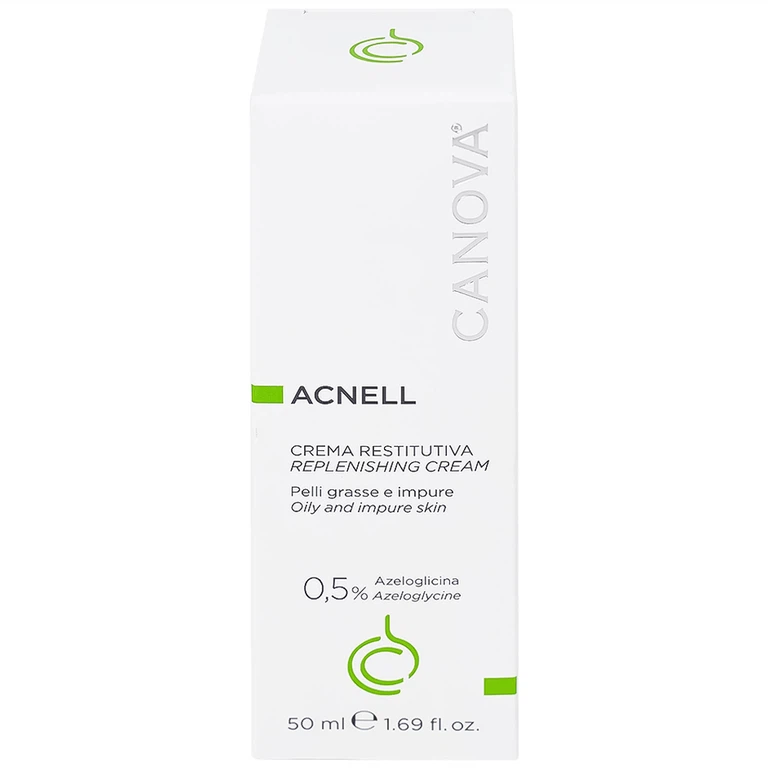 Kem ngừa mụn ban đêm Canova Acnell Sifarma giúp ngăn ngừa hình thành mụn trứng cá và mụn đầu đen (50ml)
