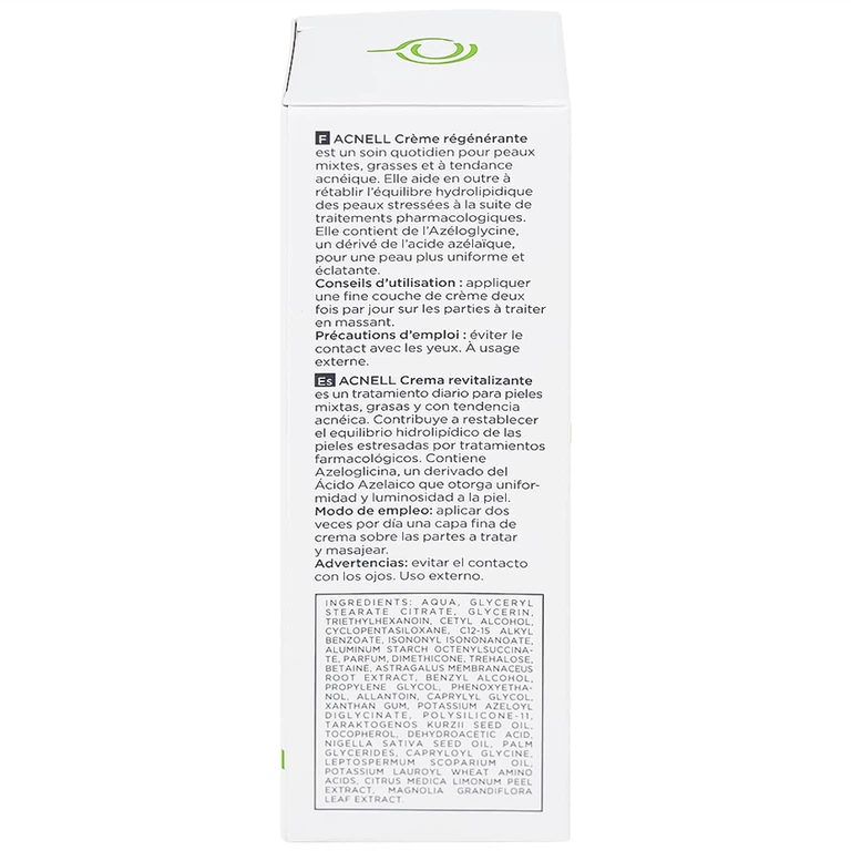 Kem ngừa mụn ban đêm Canova Acnell Sifarma giúp ngăn ngừa hình thành mụn trứng cá và mụn đầu đen (50ml)