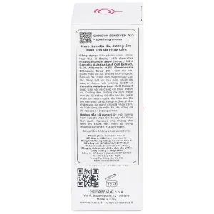 Kem Canova Sensive P22 Sifarma làm dịu da, dưỡng ẩm cho da nhạy cảm (50ml)