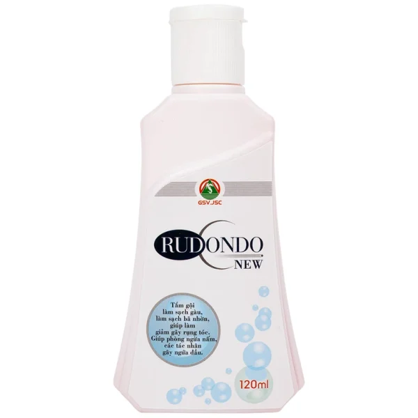 Dầu gội Rudondo New Quang Xanh giúp sạch gầu, giảm nấm, dầu nhờn da dầu (120ml)