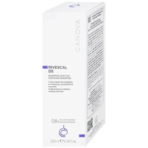 Dầu gội Canova Rivescal DS Soothing Shampoo Biomedico làm dịu da, ngăn ngừa tiết bã nhờn (200ml)