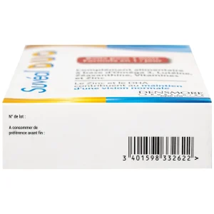 Viên uống Suvéal Duo Densmore Laboratoire bổ sung Omega 3, hỗ trợ cho sự phát triển não bộ và thị giác (2 vỉ x 15 viên)