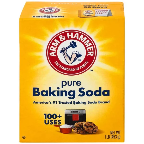 Bột nổi Baking Soda ARM & Hammer dùng làm chất ổn định (453g)