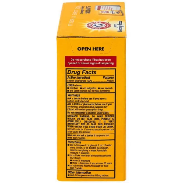 Bột nổi Baking Soda ARM & Hammer dùng làm chất ổn định (453g)