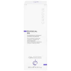 Dầu gội Canova Rivescal DS Soothing Shampoo Biomedico làm dịu da, ngăn ngừa tiết bã nhờn (200ml)