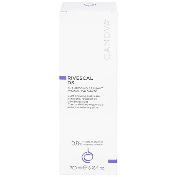 Dầu gội Canova Rivescal DS Soothing Shampoo Biomedico làm dịu da, ngăn ngừa tiết bã nhờn (200ml)