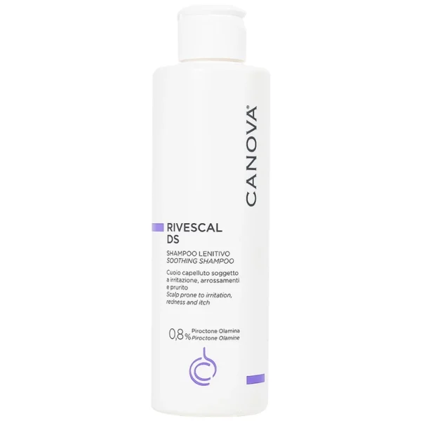 Dầu gội Canova Rivescal DS Soothing Shampoo Biomedico làm dịu da, ngăn ngừa tiết bã nhờn (200ml)