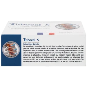 Viên uống Tubocal-S Lustrel bổ sung canxi, vitamin D3 và vitamin K2, giúp xương và răng chắc khỏe (4 vỉ x 15 viên)