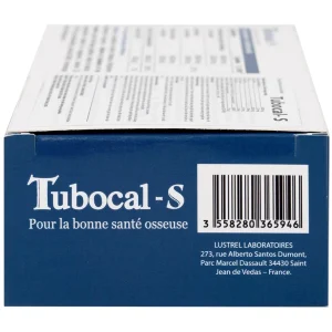 Viên uống Tubocal-S Lustrel bổ sung canxi, vitamin D3 và vitamin K2, giúp xương và răng chắc khỏe (4 vỉ x 15 viên)