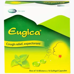 Thuốc Eugica MEGA We care điều trị ho đờm, cảm cúm, sổ mũi (10 vỉ x 10 viên)
