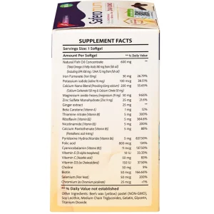 Viên uống Saferomum Diamond AVA Pharmaceutical bổ sung DHA, EPA và một số vitamin, khoáng chất (30 viên)