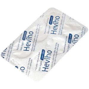 Viên ngậm không đường Heviho Thái Minh hỗ trợ giảm ho, giảm đờm, giảm đau họng (3 vỉ x 6 viên)