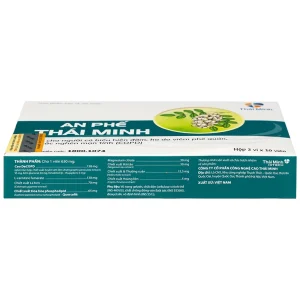 Viên uống An Phế Thái Minh hỗ trợ giảm đờm, giảm ho (2 vỉ x 10 viên)