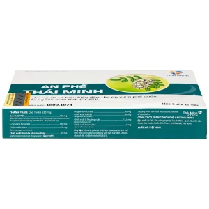 Viên uống An Phế Thái Minh hỗ trợ giảm đờm, giảm ho (2 vỉ x 10 viên)