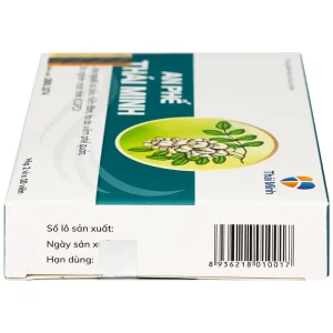 Viên uống An Phế Thái Minh hỗ trợ giảm đờm, giảm ho (2 vỉ x 10 viên)