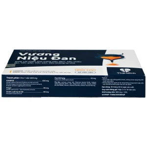 Viên nén Vương Niệu Đan Thái Minh hỗ trợ giảm tình trạng tiểu đêm, tiểu nhiều lần, tiểu gấp (20 viên)