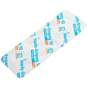 Thuốc Nady-Empag 10 Nadyphar điều trị đái tháo đường típ 2 (3 vỉ x 10 viên)