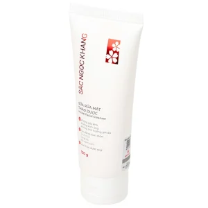 Sữa rửa mặt thảo dược Sắc Ngọc Khang HTP 100g loại bỏ bụi bẩn và bã nhờn dư thừa