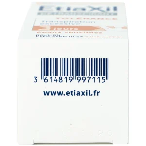 Lăn khử mùi EtiaXil Détranspirant Tolérance Transpiration excessive 15ml đặc trị dành cho da siêu nhạy cảm
