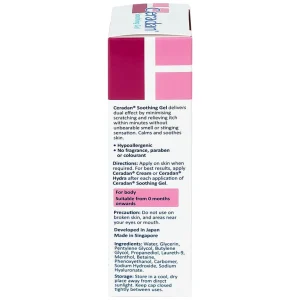 Gel Ceradan Soothing 50g làm dịu da, dành cho da ngứa, mẩn đỏ