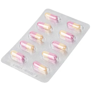 Thuốc Vinocyclin 50 Medisun điều trị mụn trứng cá, nhiễm trùng đường hô hấp (3 vỉ x 10 viên)