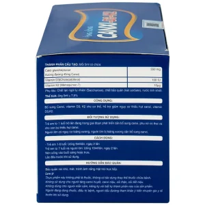 Siro ống uống Canxi-D3-K2 5ml Kingphar bổ sung canxi & vitamin D3 cho cơ thể (6 vỉ x 5 ống)