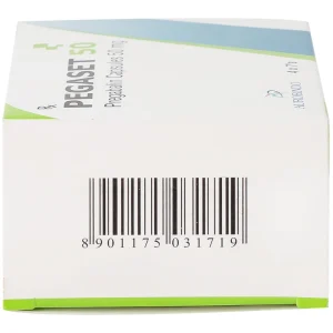 Thuốc Pegaset 50 Aurobindo điều trị đau thần kinh, hỗ trợ động kinh cục bộ (4 vỉ x 7 viên)