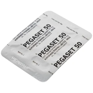 Thuốc Pegaset 50 Aurobindo điều trị đau thần kinh, hỗ trợ động kinh cục bộ (4 vỉ x 7 viên)