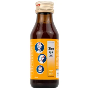 Thực phẩm bảo vệ sức khỏe SIRO G+ Kenko hỗ trợ tăng đề kháng, giảm các triệu chứng trên đường hô hấp trên (100ml)