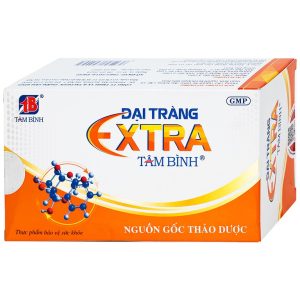 Đại tràng Extra Tâm Bình hỗ trợ giảm các triệu chứng viêm đại tràng, đại tràng co thắt (5 vỉ x 12 viên)