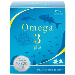 Thực phẩm bảo vệ sức khỏe OMEGA 3 PLUS Kenko hỗ trợ não bộ, thị lực và sức khoẻ tim mạch (120 viên)