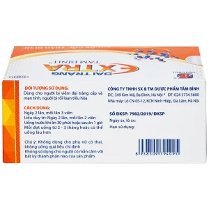 Đại tràng Extra Tâm Bình hỗ trợ giảm các triệu chứng viêm đại tràng, đại tràng co thắt (5 vỉ x 12 viên)