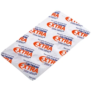 Đại tràng Extra Tâm Bình hỗ trợ giảm các triệu chứng viêm đại tràng, đại tràng co thắt (5 vỉ x 12 viên)