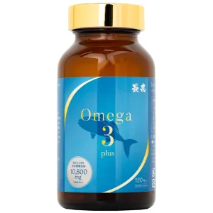Thực phẩm bảo vệ sức khỏe OMEGA 3 PLUS Kenko hỗ trợ não bộ, thị lực và sức khoẻ tim mạch (120 viên)