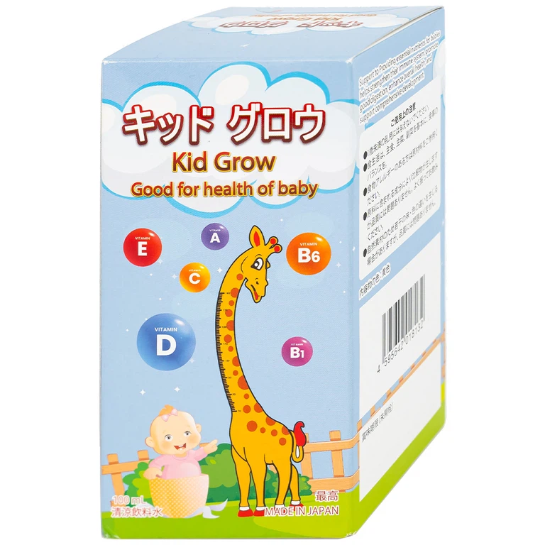 Thực phẩm bảo vệ sức khỏe KID GROW Kenko tăng cường sức đề kháng và chiều cao cho trẻ