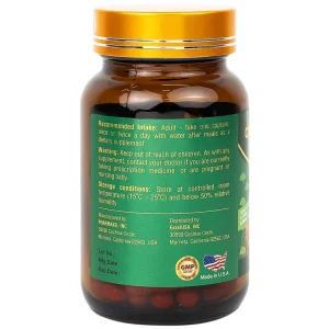 Viên uống Omexxel Ginkgo 120 Premium Omexxel hỗ trợ tốt cho não và tim mạch (60 viên)