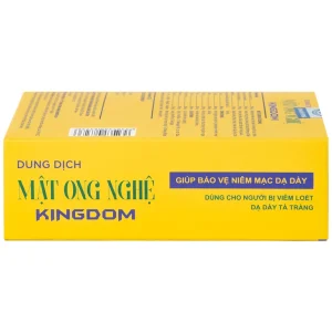 Dung dịch mật ong nghệ Kingdom bảo vệ niêm mạc dạ dày (15 gói x 10ml)