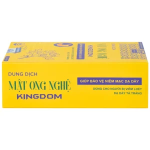 Dung dịch mật ong nghệ Kingdom bảo vệ niêm mạc dạ dày (15 gói x 10ml)