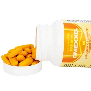 Viên uống Premium Omexxel Curcumin C3 Complex W/Bioperine hỗ trợ cải thiện tiêu hóa (60 viên)