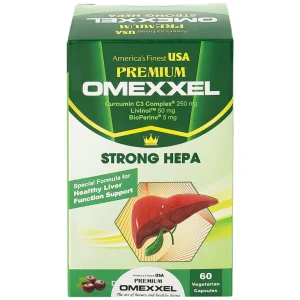 Viên uống Premium Omexxel Strong Hepa hỗ trợ bảo vệ gan (60 viên)