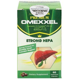 Viên uống Premium Omexxel Strong Hepa hỗ trợ bảo vệ gan (60 viên)