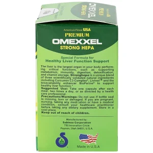 Viên uống Premium Omexxel Strong Hepa hỗ trợ bảo vệ gan (60 viên)