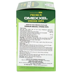 Viên uống Premium Omexxel Strong Hepa hỗ trợ bảo vệ gan (60 viên)