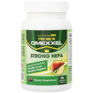 Viên uống Premium Omexxel Strong Hepa hỗ trợ bảo vệ gan (60 viên)