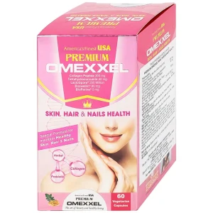 Thực phẩm bảo vệ sức khỏe Premium Omexxel Skin, Hair & Nails Health