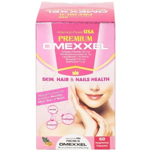 Thực phẩm bảo vệ sức khỏe Premium Omexxel Skin, Hair & Nails Health